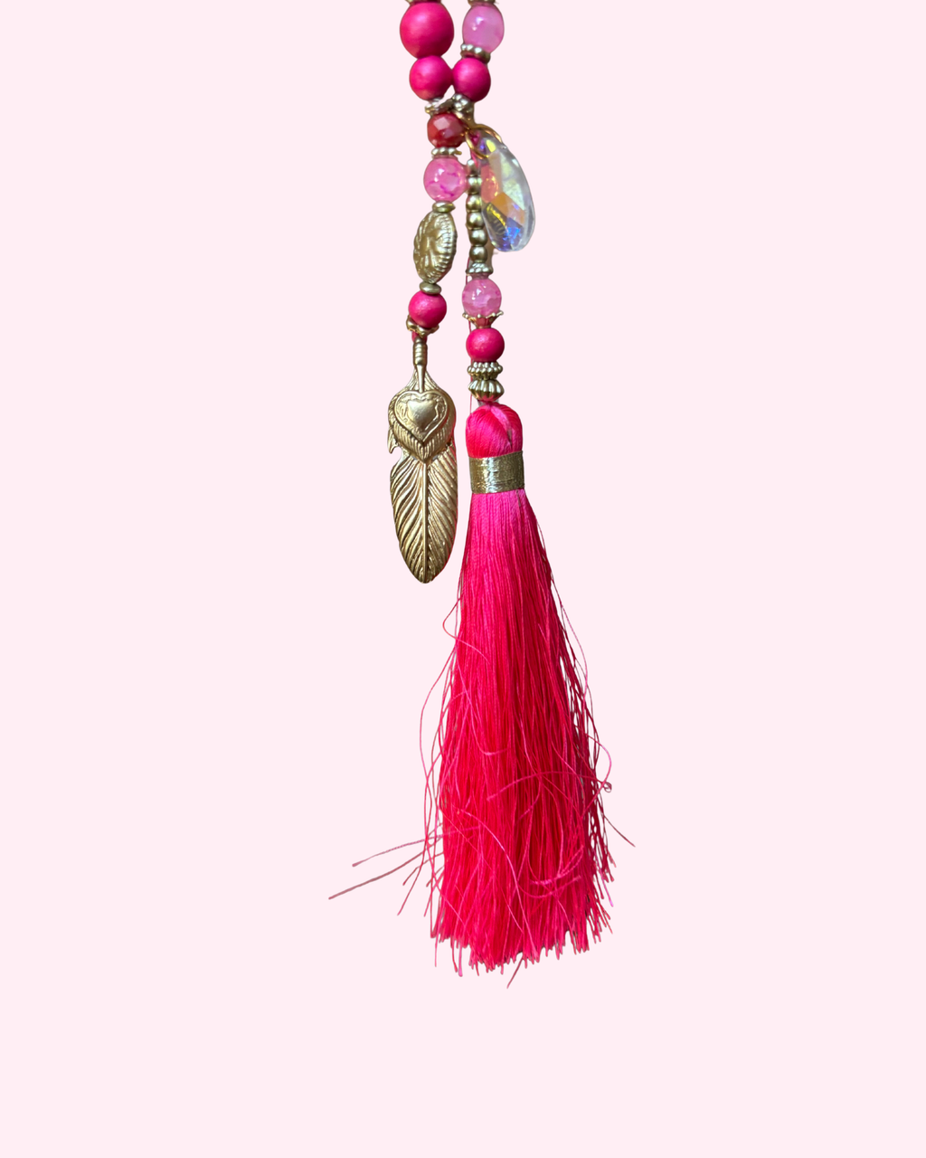 Sautoir Fuchsia