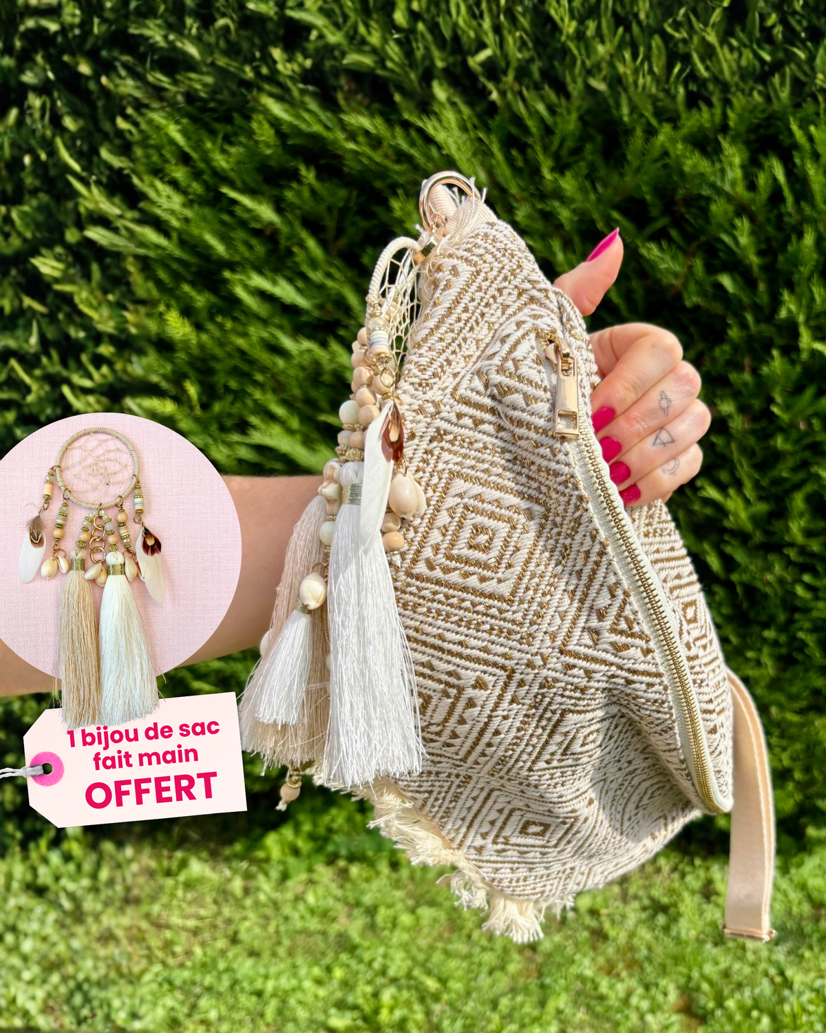 Banane XL tissée coton